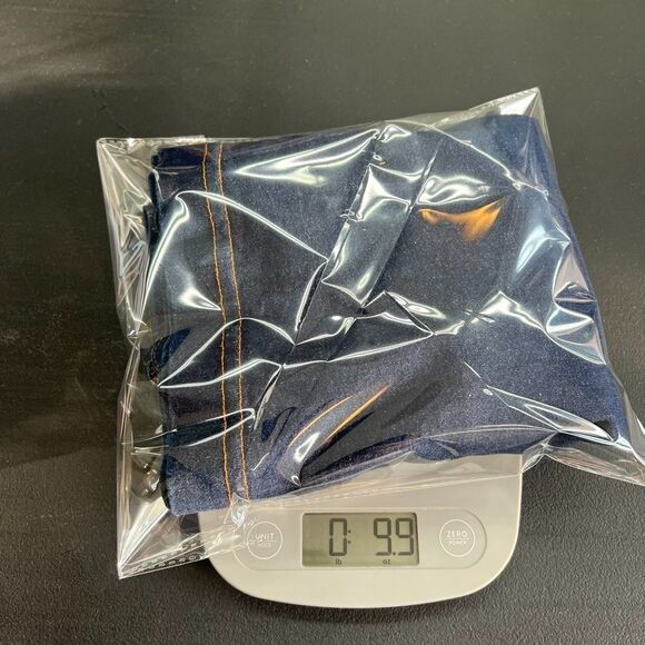 Guess 5762Q Crossback Strap Blue Denim Bodycon Dress Womens Size 3 - Picture 7 of 7